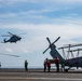 Service members from the Italian military visit USS Abraham Lincoln