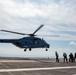 Service members from the Italian military visit USS Abraham Lincoln