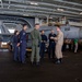 Members from the Italian military visit USS Abraham Lincoln