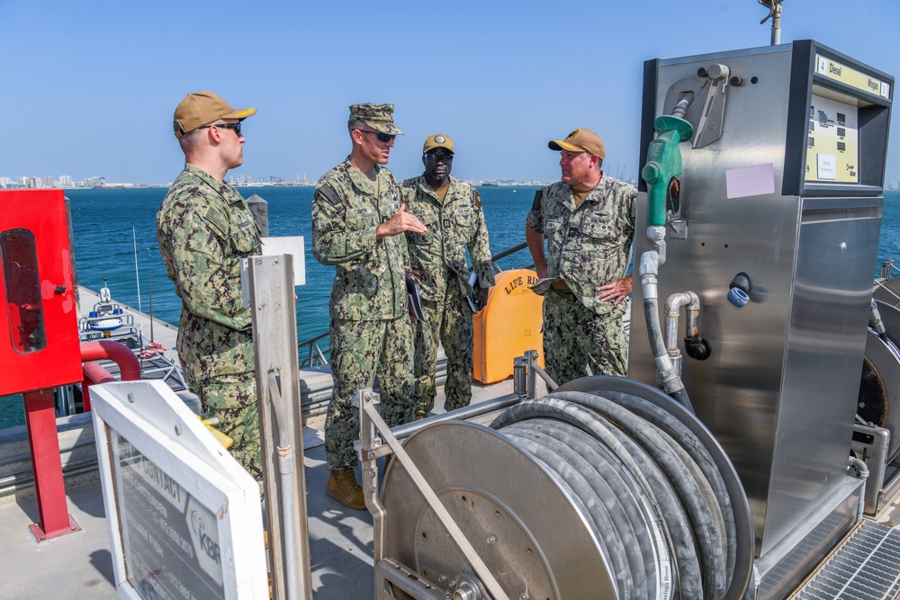 EURAFCENT Visits Naval Support Activity Bahrain