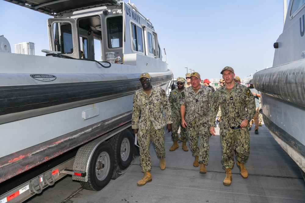 EURAFCENT Visits Naval Support Activity Bahrain