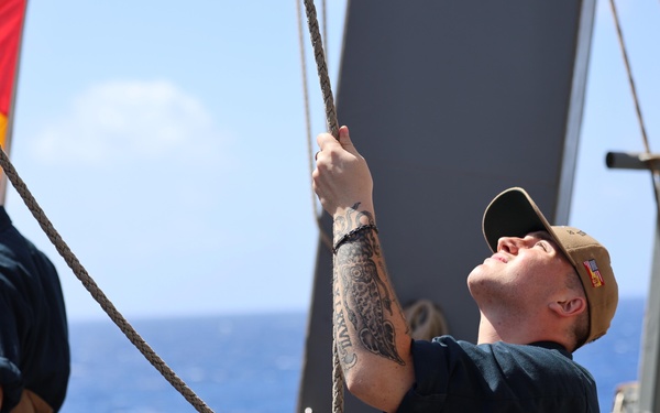 USS Arleigh Burke Replenishment-at-Sea