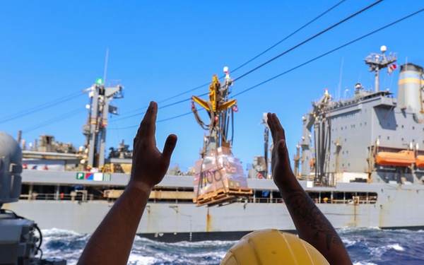 USS Arleigh Burke Replenishment-at-Sea