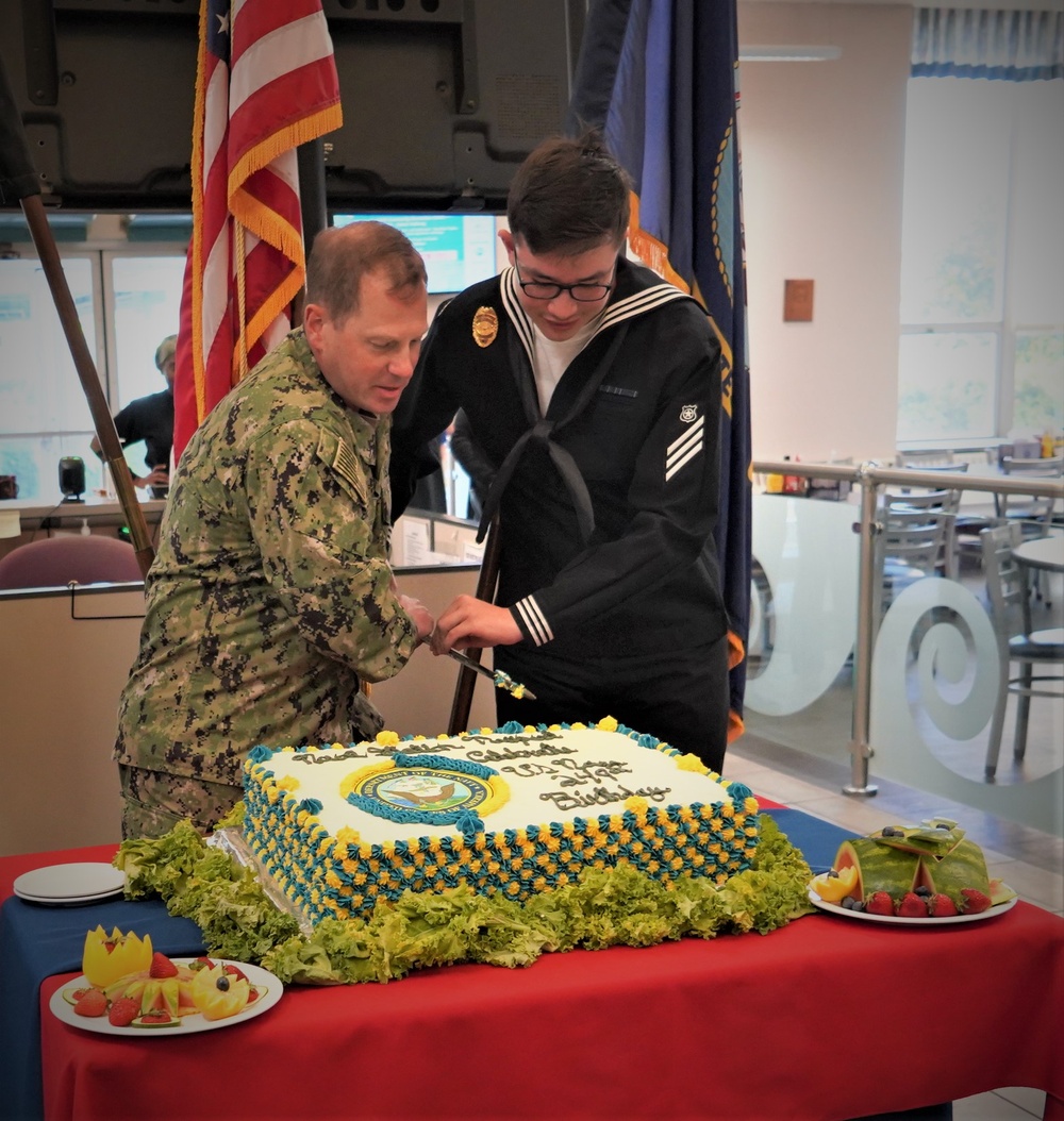 Naval Station Newport Celebrates 249th Navy Birthday