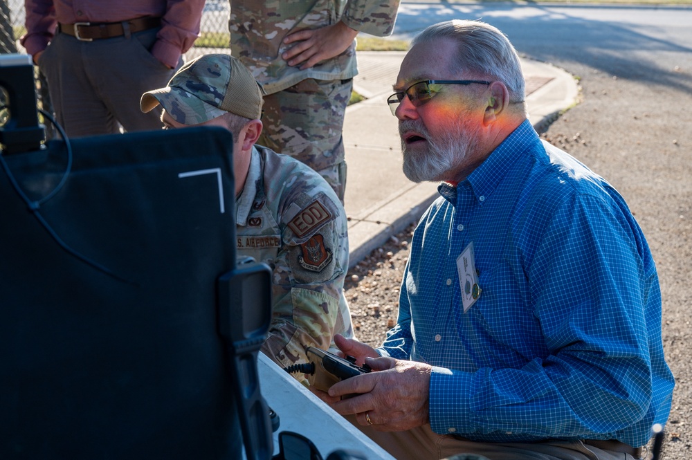 Grissom EOD has a blast with local community council
