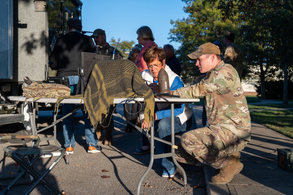 Grissom EOD has a blast with local community council