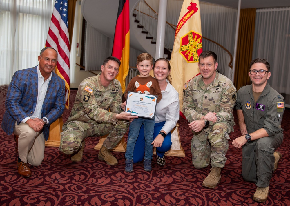 USAG Rheinland-Pfalz Recognition Ceremony