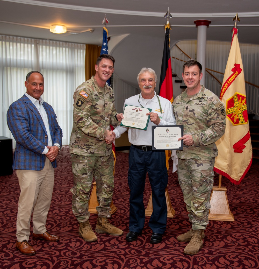 USAG Rheinland-Pfalz Recognition Ceremony