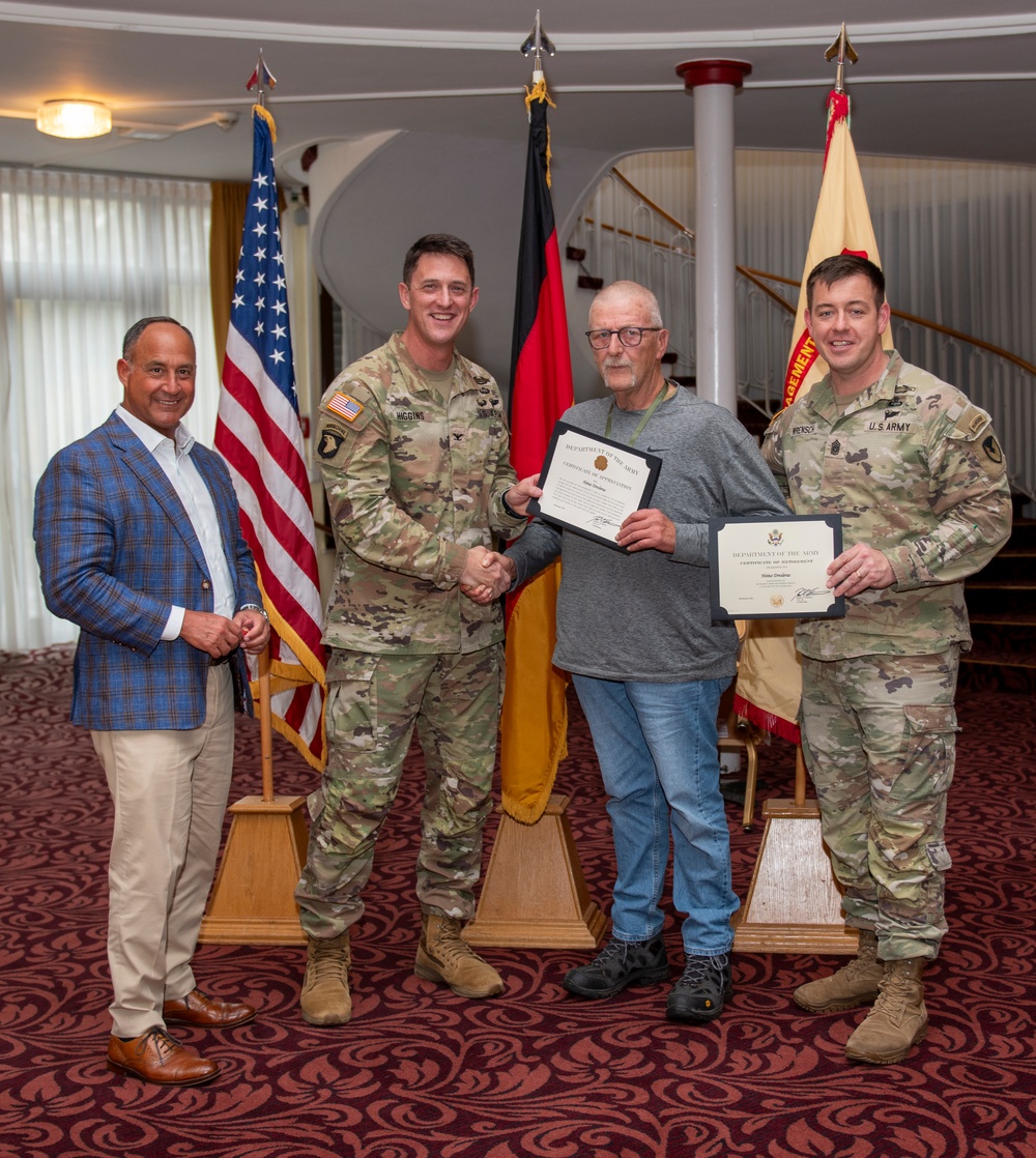 USAG Rheinland-Pfalz Recognition Ceremony