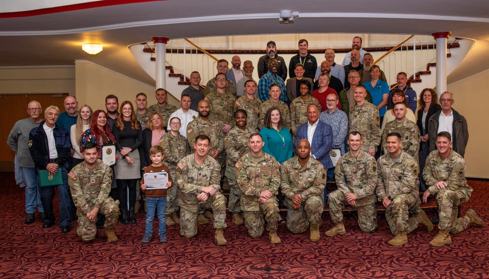 USAG Rheinland-Pfalz Recognition Ceremony