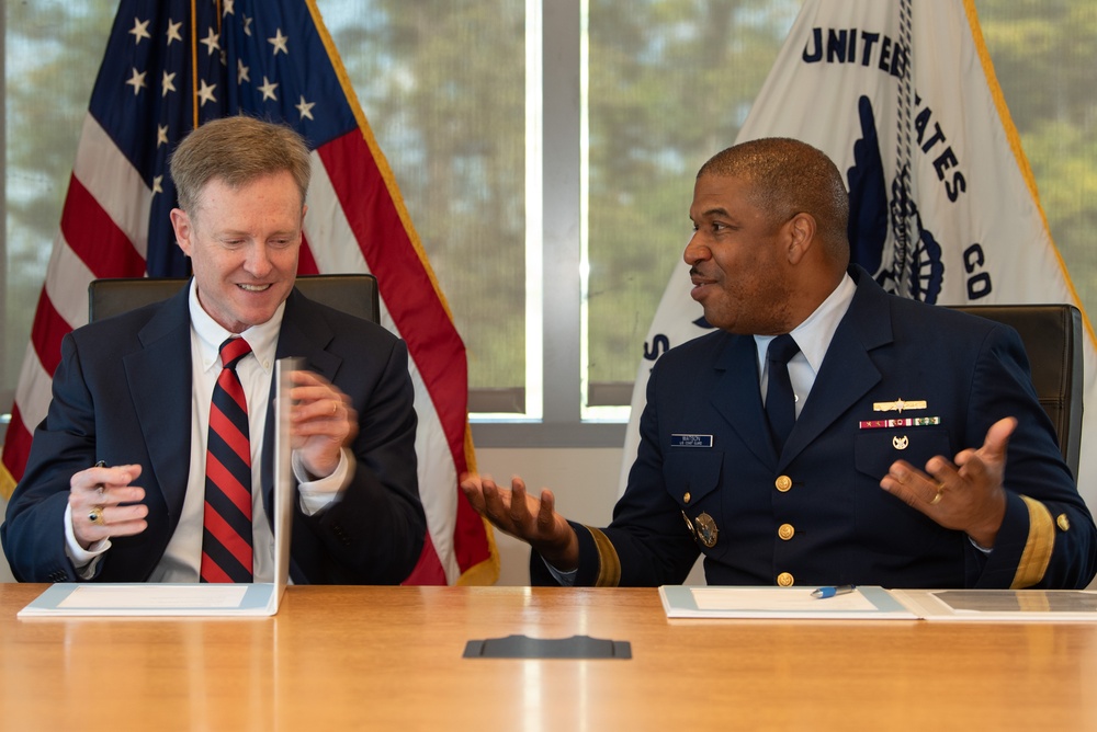 Coast Guard signs Letter of Intent with Naval Sea Cadets Corps