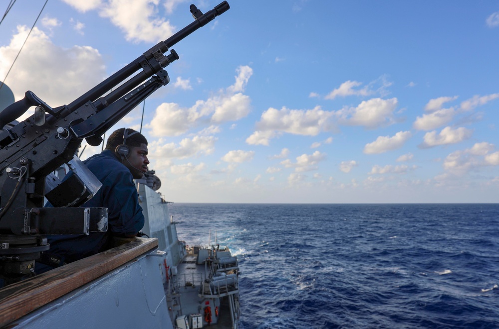 USS Arleigh Burke Bridge Watch