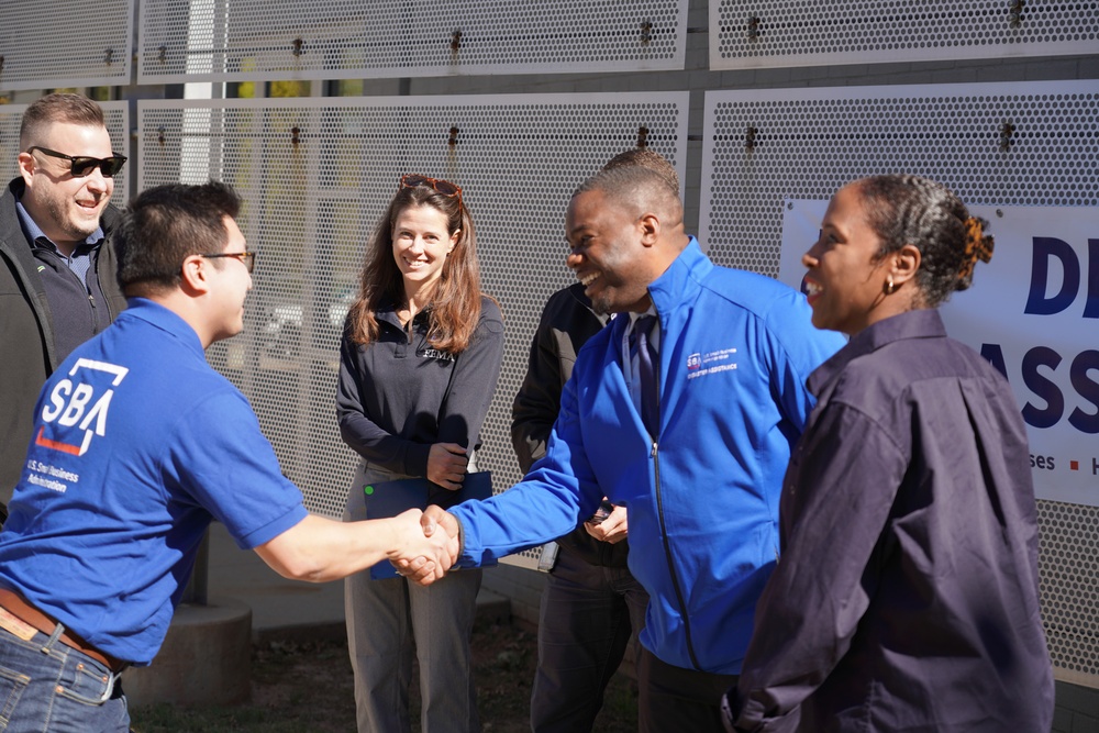 FEMA and SBA's Associate Administrators Visit SBA's Business Recovery Center in Greenville, SC