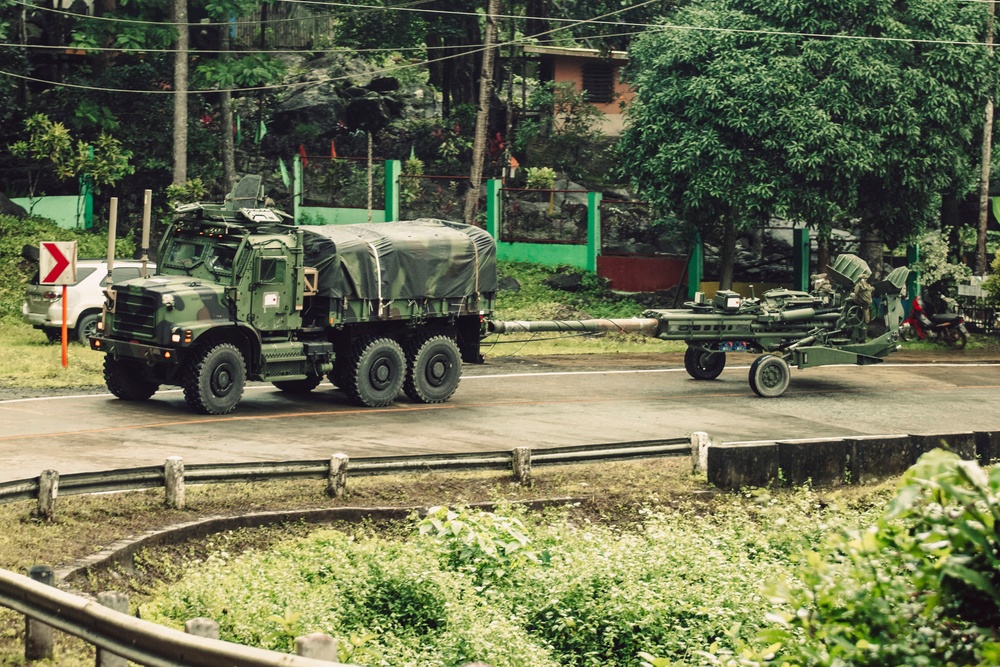 KAMANDAG 8: 15th MEU Marines Convoy to Apurawan for Coastal Defense Exercise