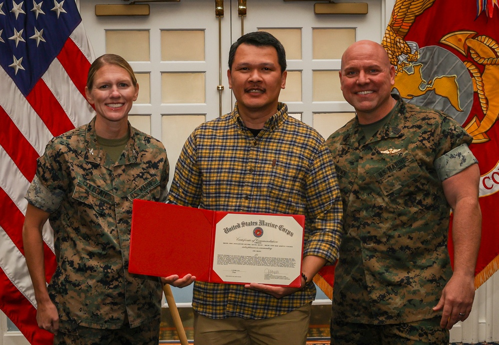 Civilians receive awards for 3rd quarter, 2024