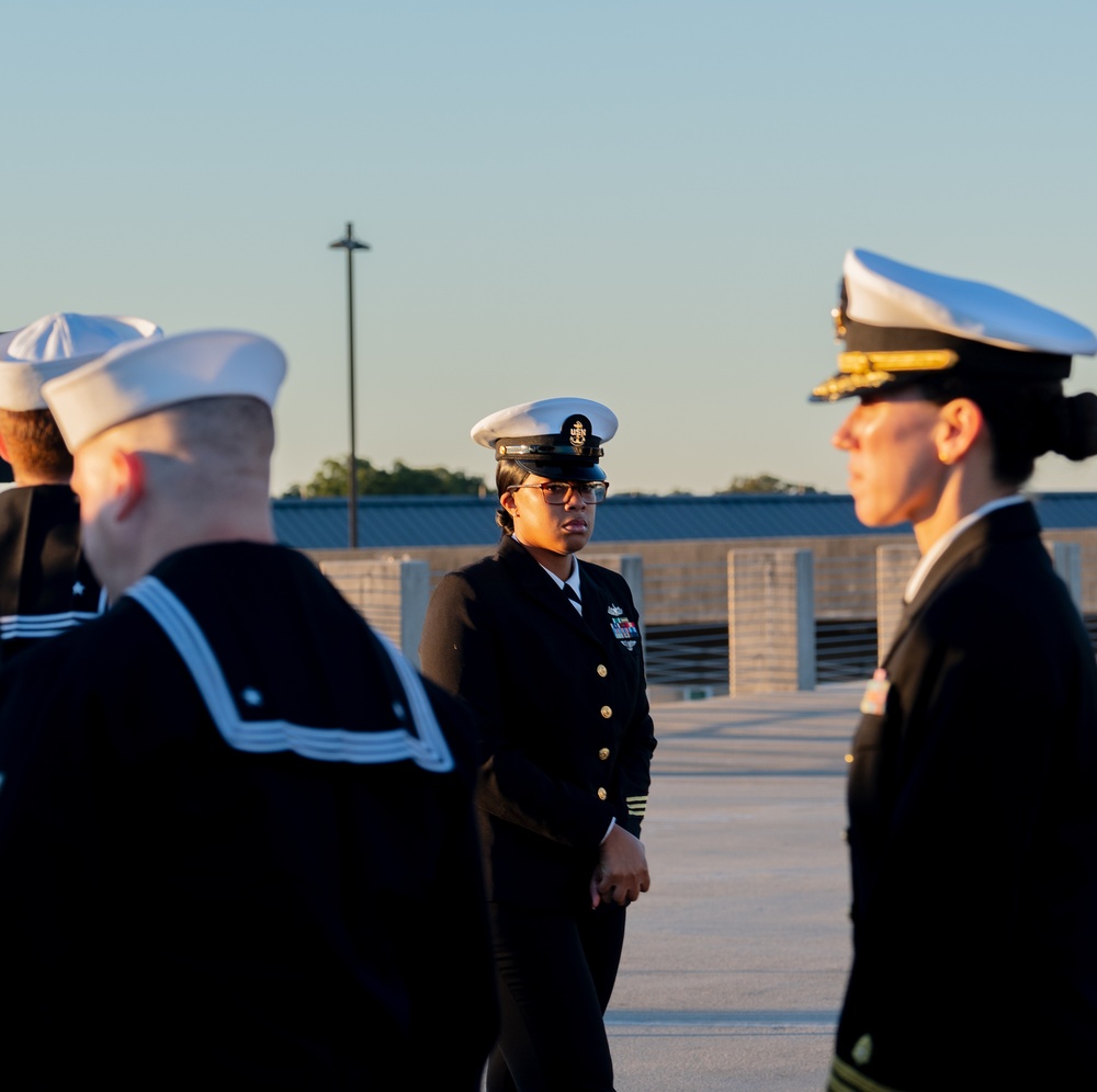 NMRTC Fort Belvoir's 2024 Dress Blue Uniform Inspection