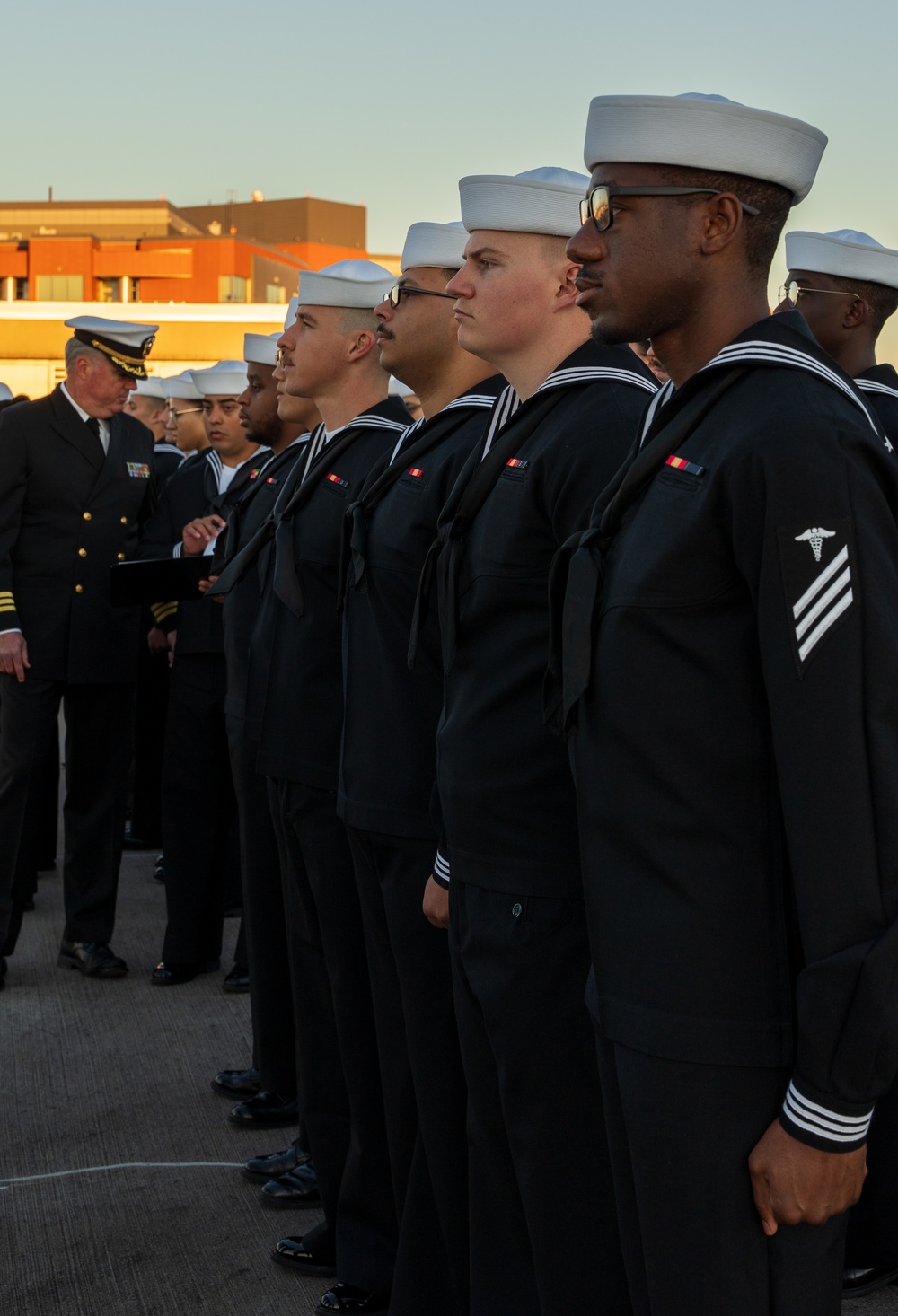 NMRTC Fort Belvoir's 2024 Dress Blue Uniform Inspection