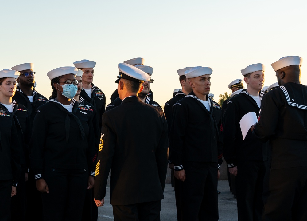 NMRTC Fort Belvoir's 2024 Dress Blue Uniform Inspection