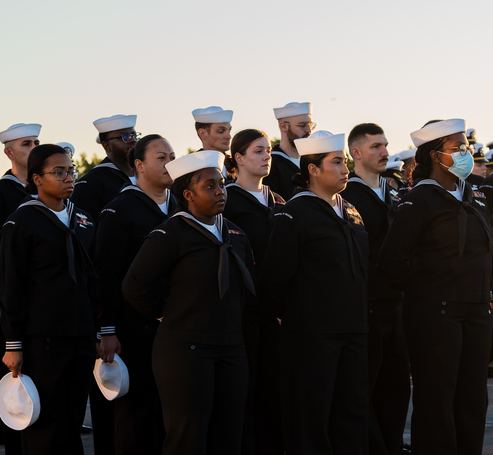 NMRTC Fort Belvoir's 2024 Dress Blue Uniform Inspection