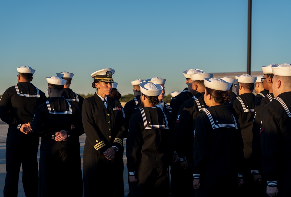 NMRTC Fort Belvoir's 2024 Dress Blue Uniform Inspection