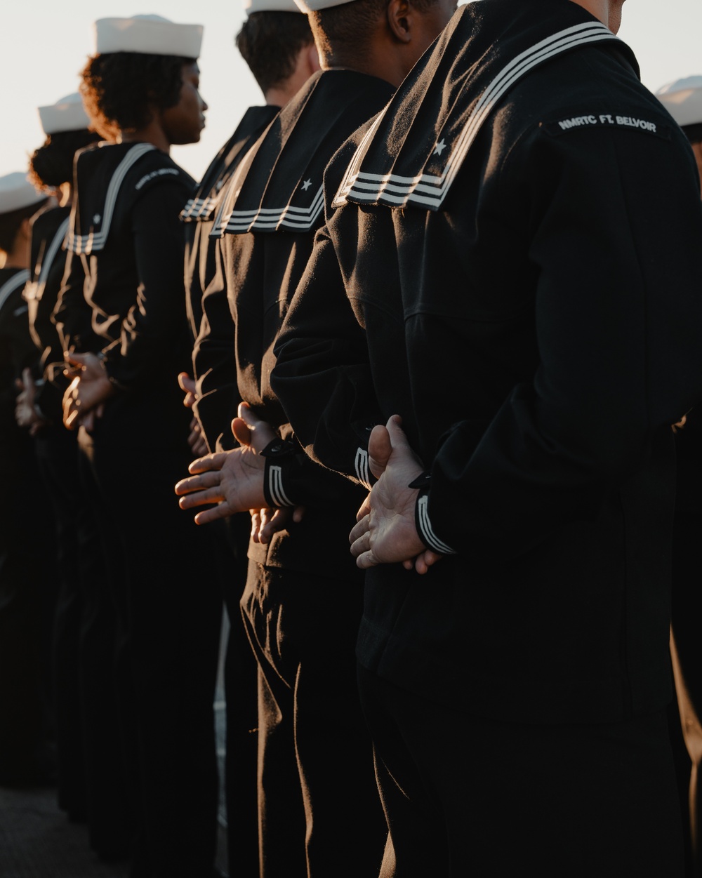 NMRTC Fort Belvoir's 2024 Dress Blue Uniform Inspection