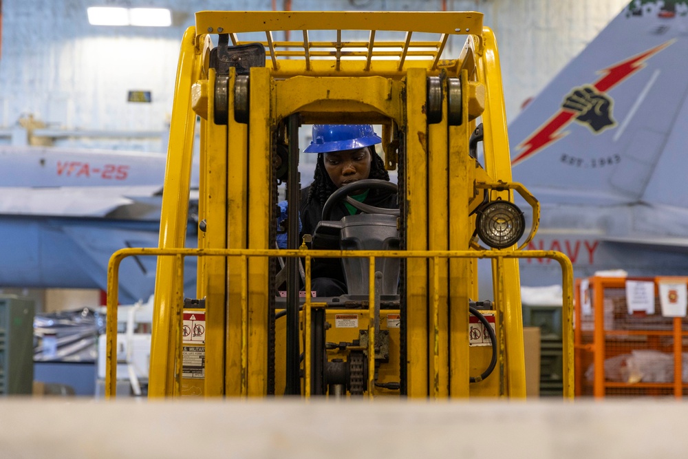 USS Gerald R. Ford SWATT operations