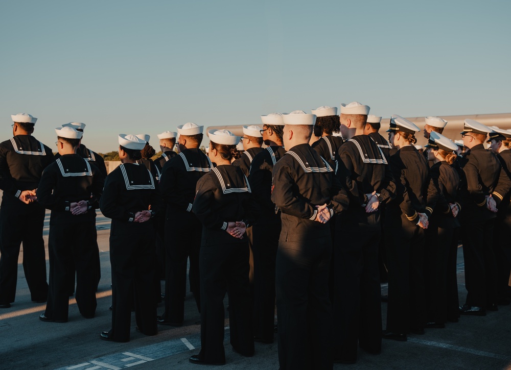 NMRTC Fort Belvoir's 2024 Dress Blue Uniform Inspection