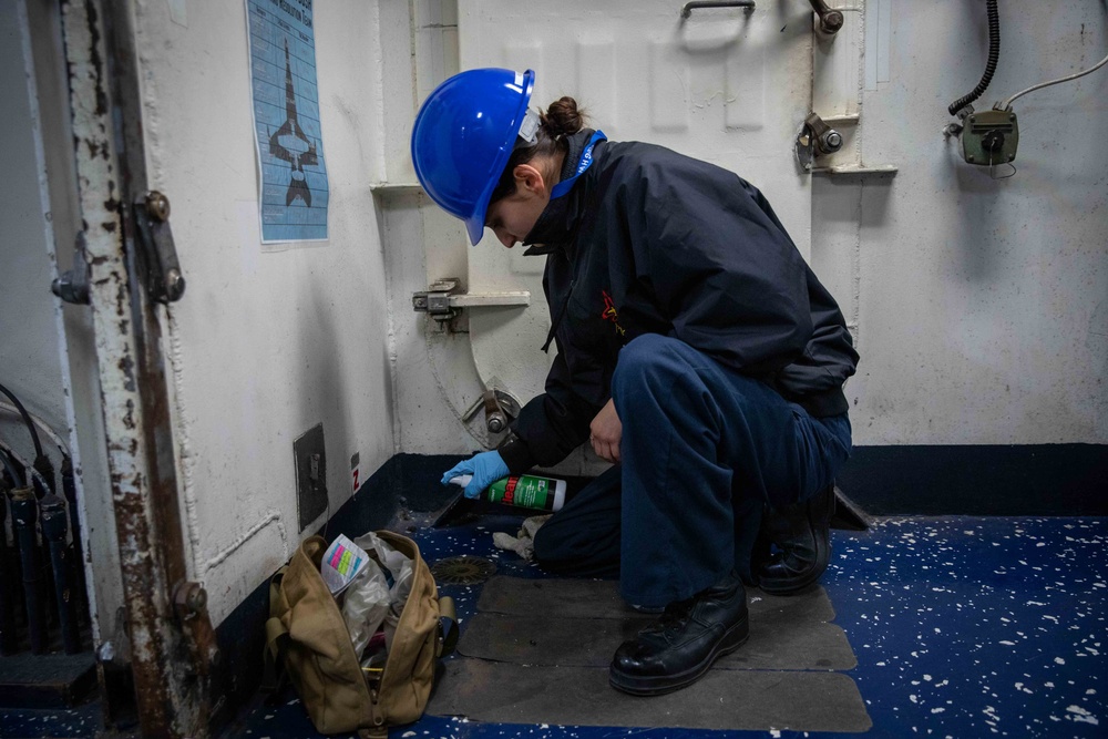 Daily Operations Aboard USS George H.W. Bush (CVN 77)