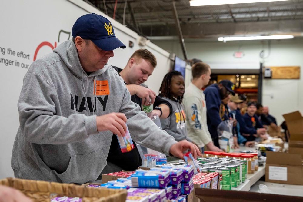 USS George H.W. Bush (CVN 77) Volunteer Operations