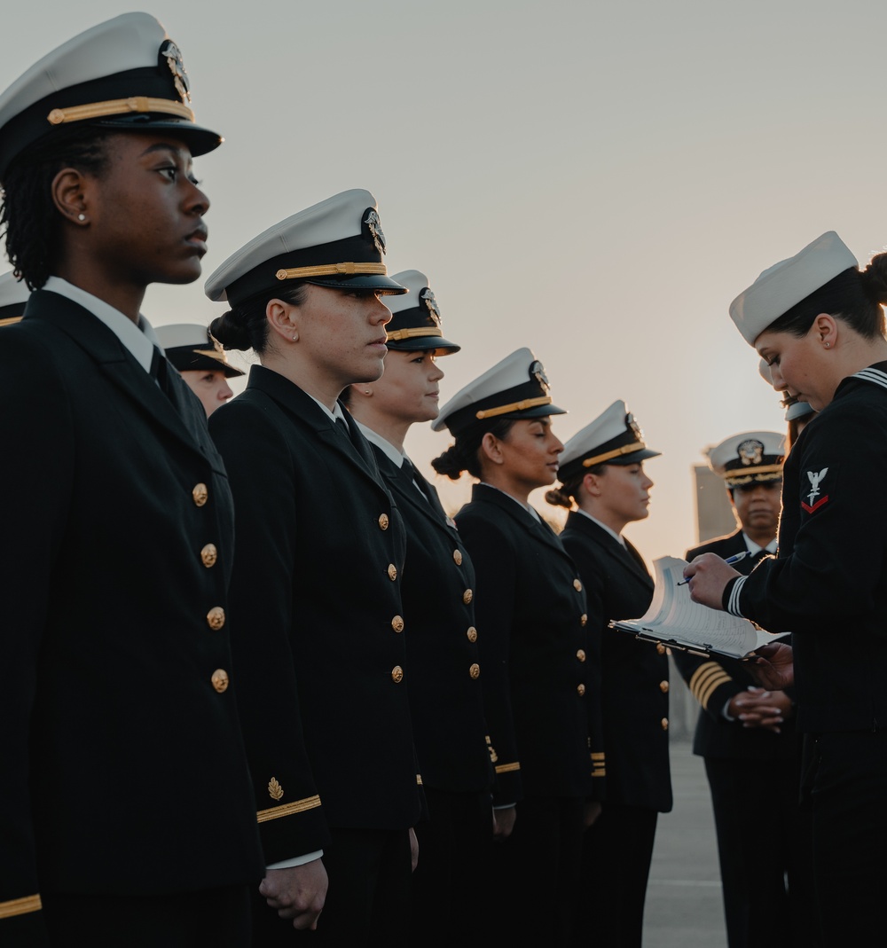 NMRTC Fort Belvoir's 2024 Dress Blue Uniform Inspection