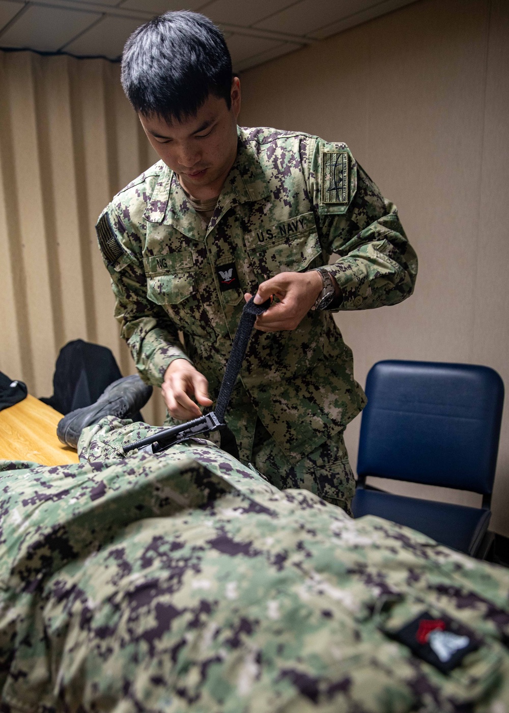 Daily Operations Aboard USS George H.W. Bush (CVN 77)