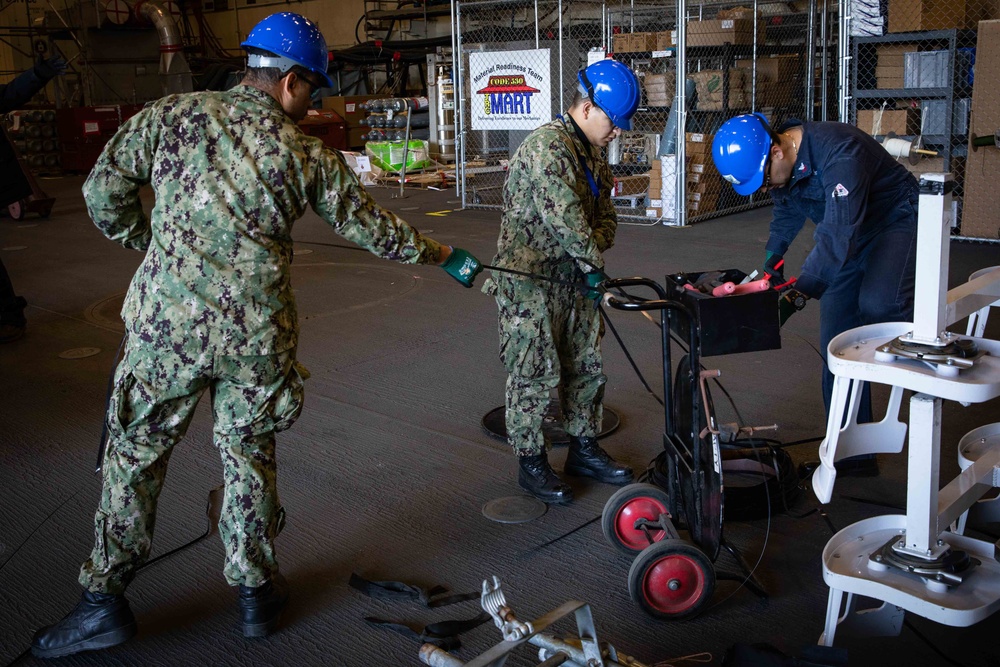 Daily Operations Aboard USS George H.W. Bush (CVN 77)