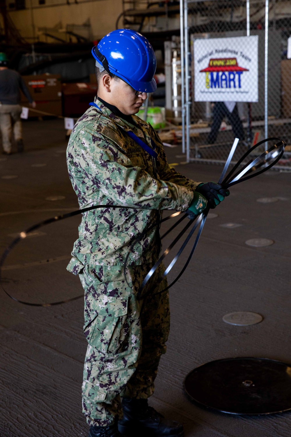 USS George H.W. Bush Sailors Participate in Daily Operations