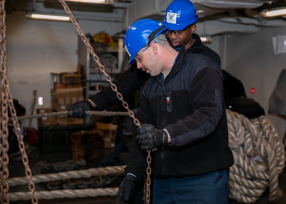 Daily Operations Aboard USS George H.W. Bush (CVN 77)