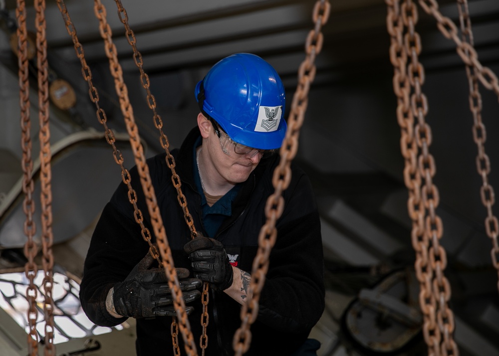 Daily Operations Aboard USS George H.W. Bush (CVN 77)