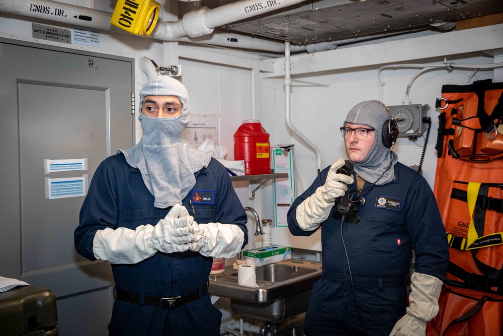 Daily Operations Aboard USS George H.W. Bush (CVN 77)