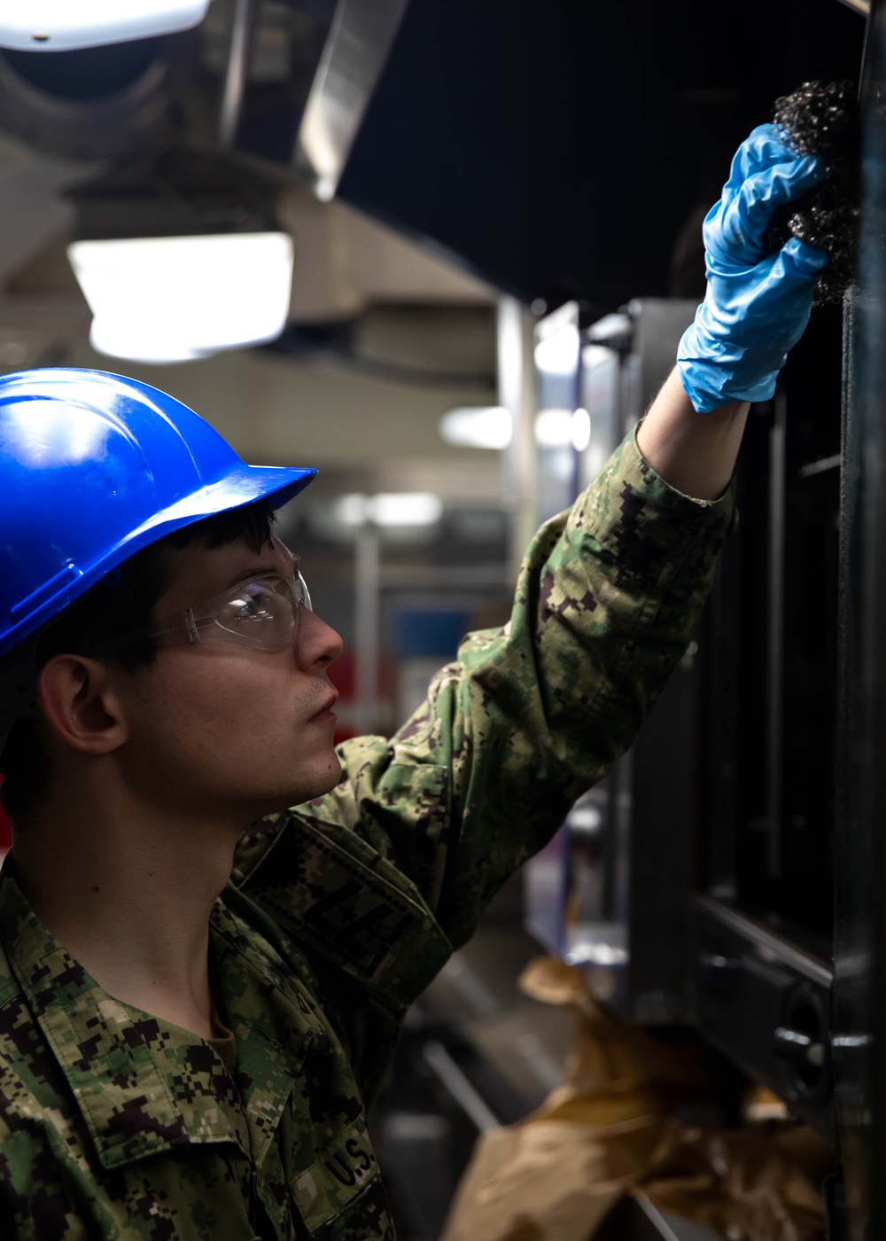 USS George H.W. Bush Sailors Daily Operations