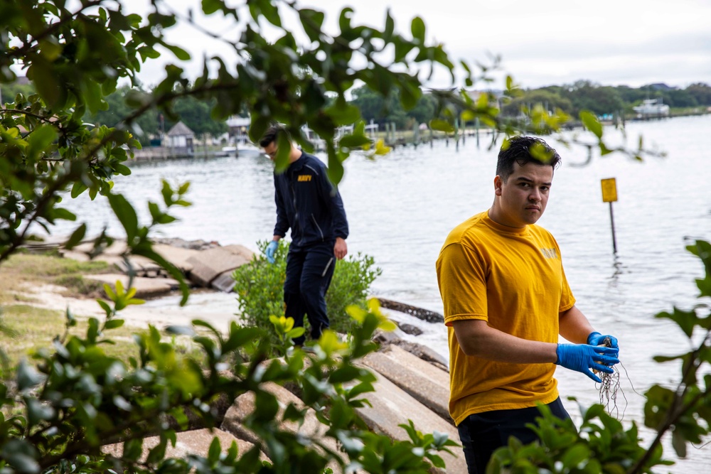 USS George H.W. Bush (CVN 77) Volunteer Operations