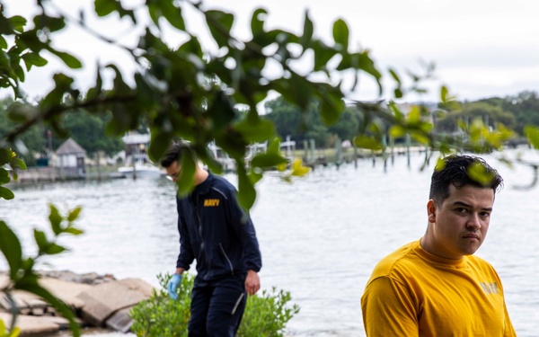 USS George H.W. Bush (CVN 77) Volunteer Operations
