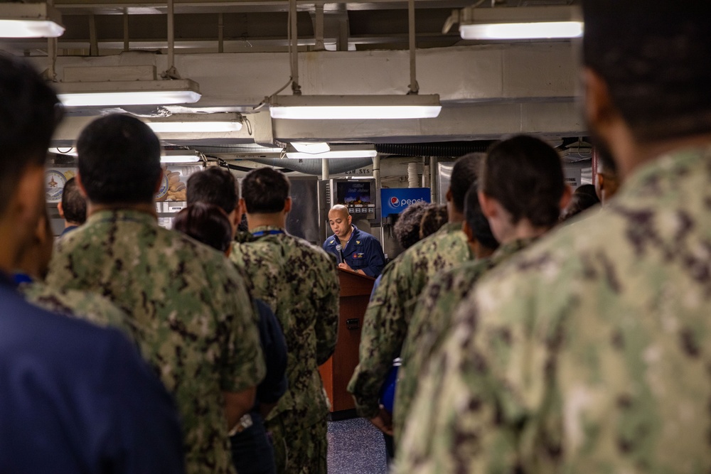 USS George H.W. Bush (CVN 77) Asian and Pacific Islander Heritage Month Observance