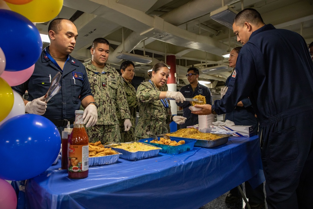 USS George H.W. Bush (CVN 77) Asian and Pacific Islander Heritage Month Observance