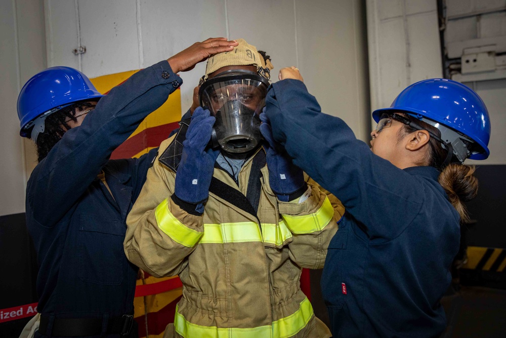 Daily Operations Aboard USS George H.W. Bush (CVN 77)