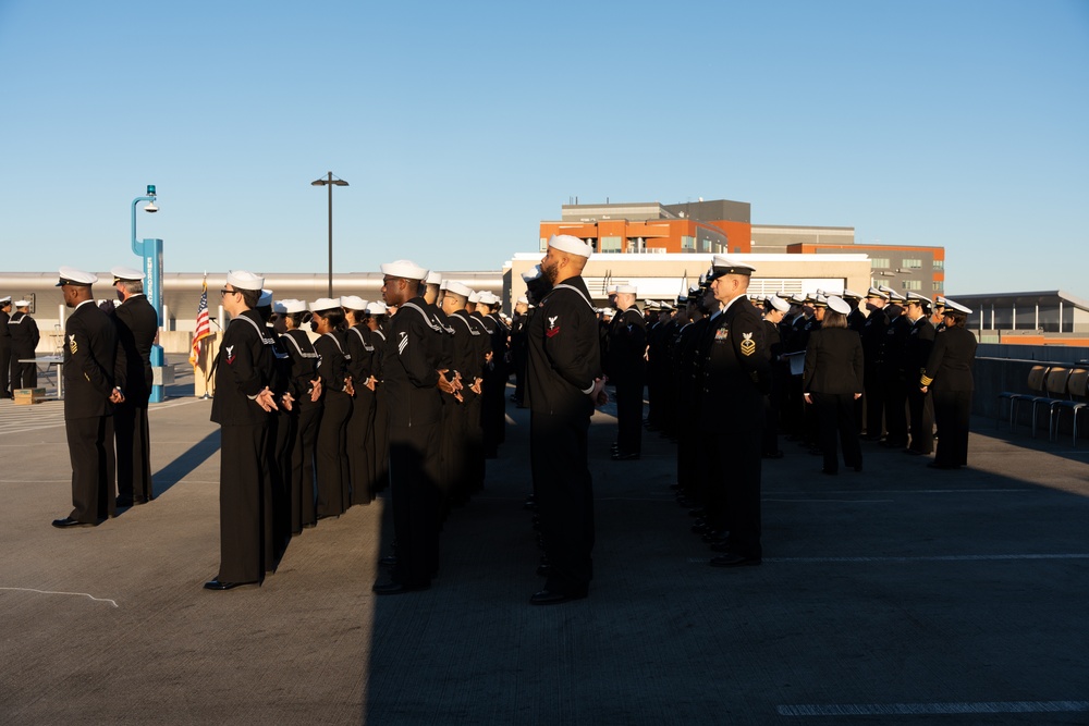 NMRTC Fort Belvoir's 2024 Dress Blue Uniform Inspection