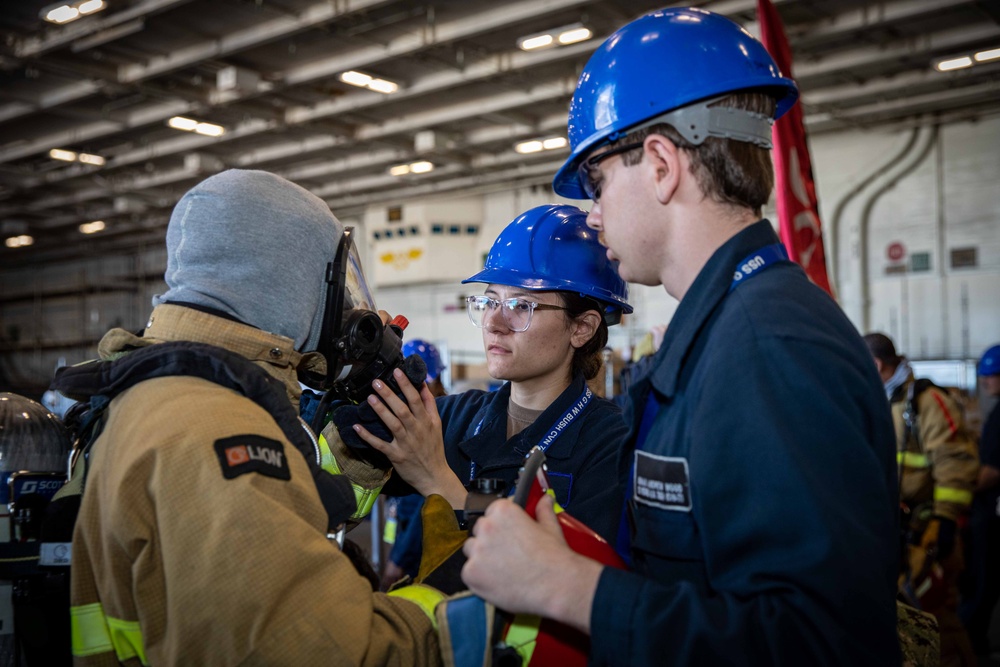 Daily Operations Aboard USS George H.W. Bush (CVN 77)