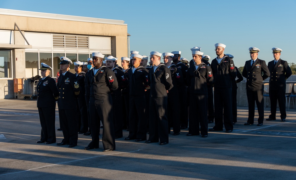 NMRTC Fort Belvoir's 2024 Dress Blue Uniform Inspection