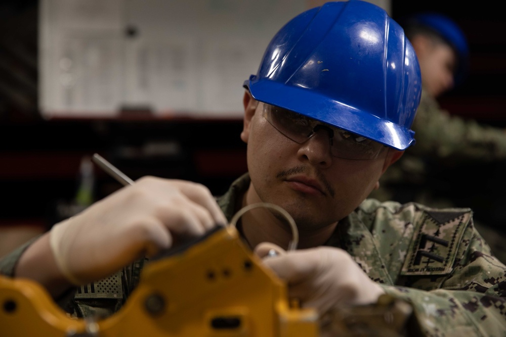 Daily Operations Aboard USS George H.W. Bush (CVN 77)