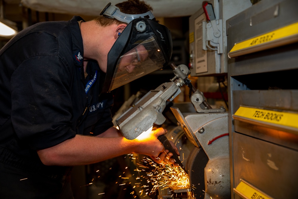 Daily Operations Aboard USS George H.W. Bush (CVN 77)