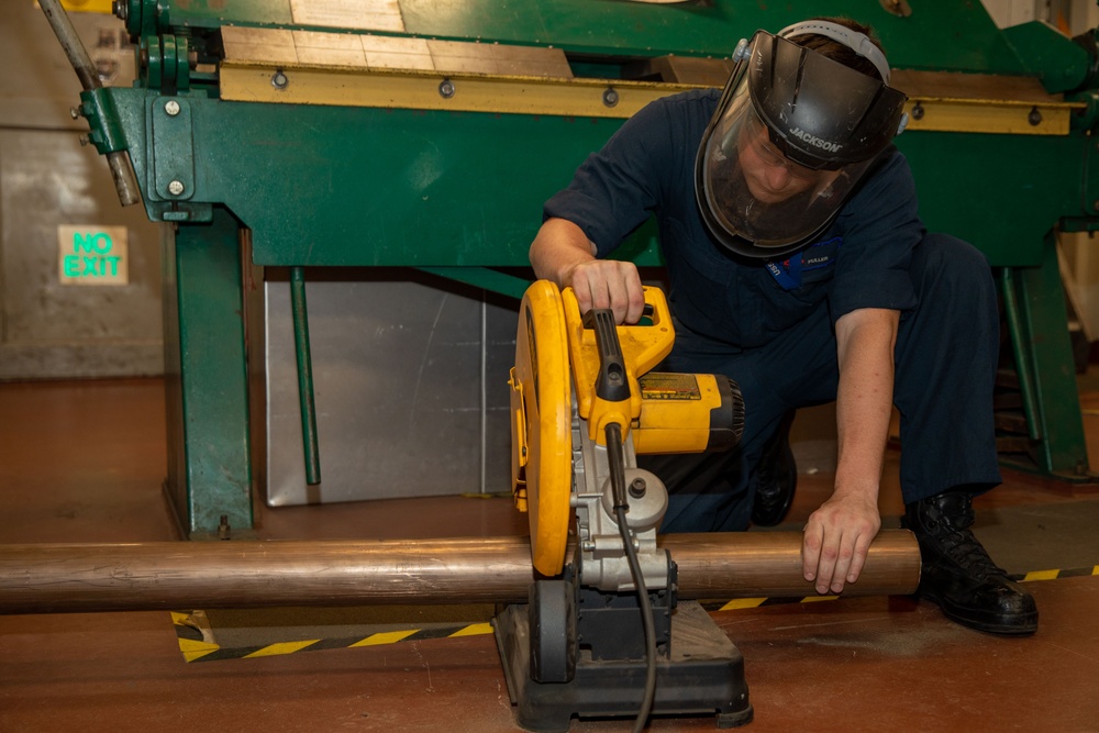 Daily Operations Aboard USS George H.W. Bush (CVN 77)