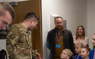 RAF Mildenhall hosts coloring and writing competition