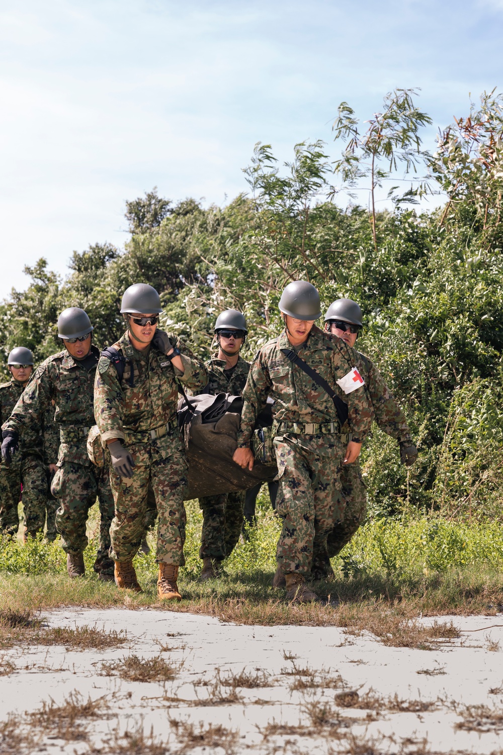 KAMANDAG 8: MRF-SEA, Philippine Marines, JGSDF conduct HADR Demonstration